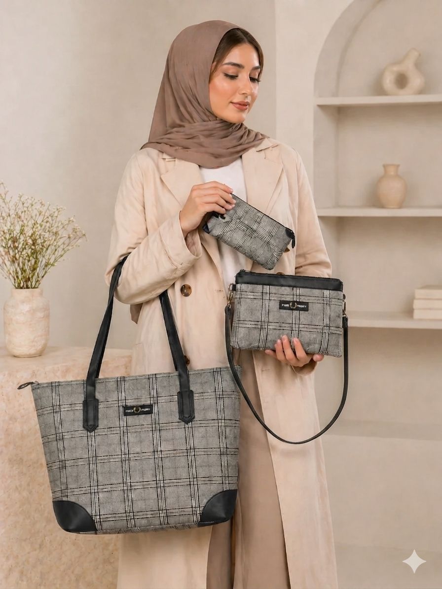 کیف زنانه سه تیکه شاپرک کد AZ0032