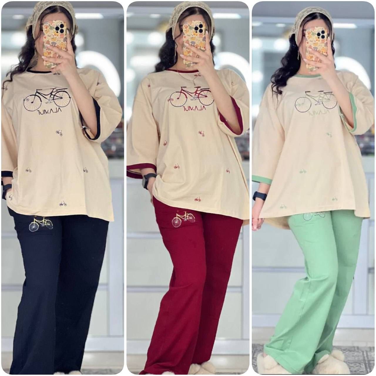 تیشرت وشلوار دخترانه کدLN6766