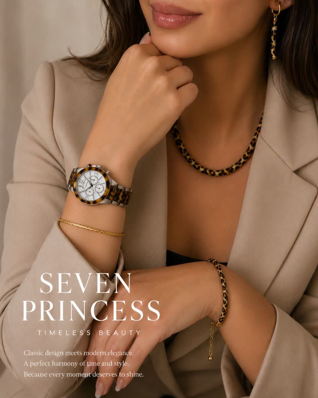 ساعت زنانه SEVEN PRINCESS کد SH0007450890