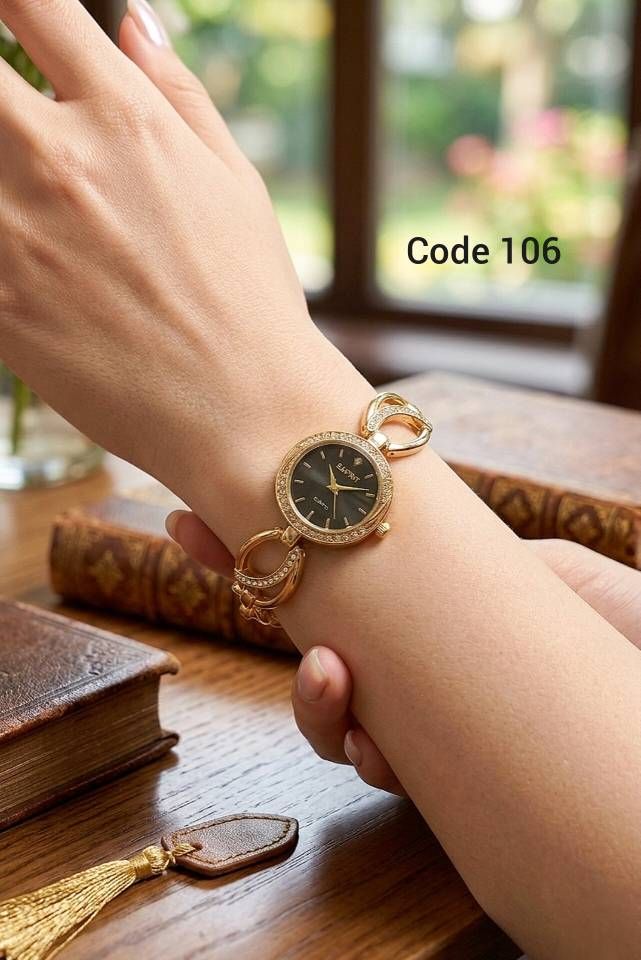 ساعت مچی استیل زنانه کد AK9016