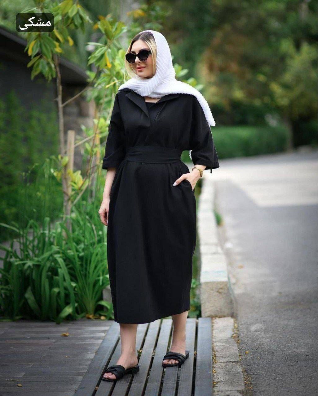 لباس زنانه کمربنددار کدLN16622