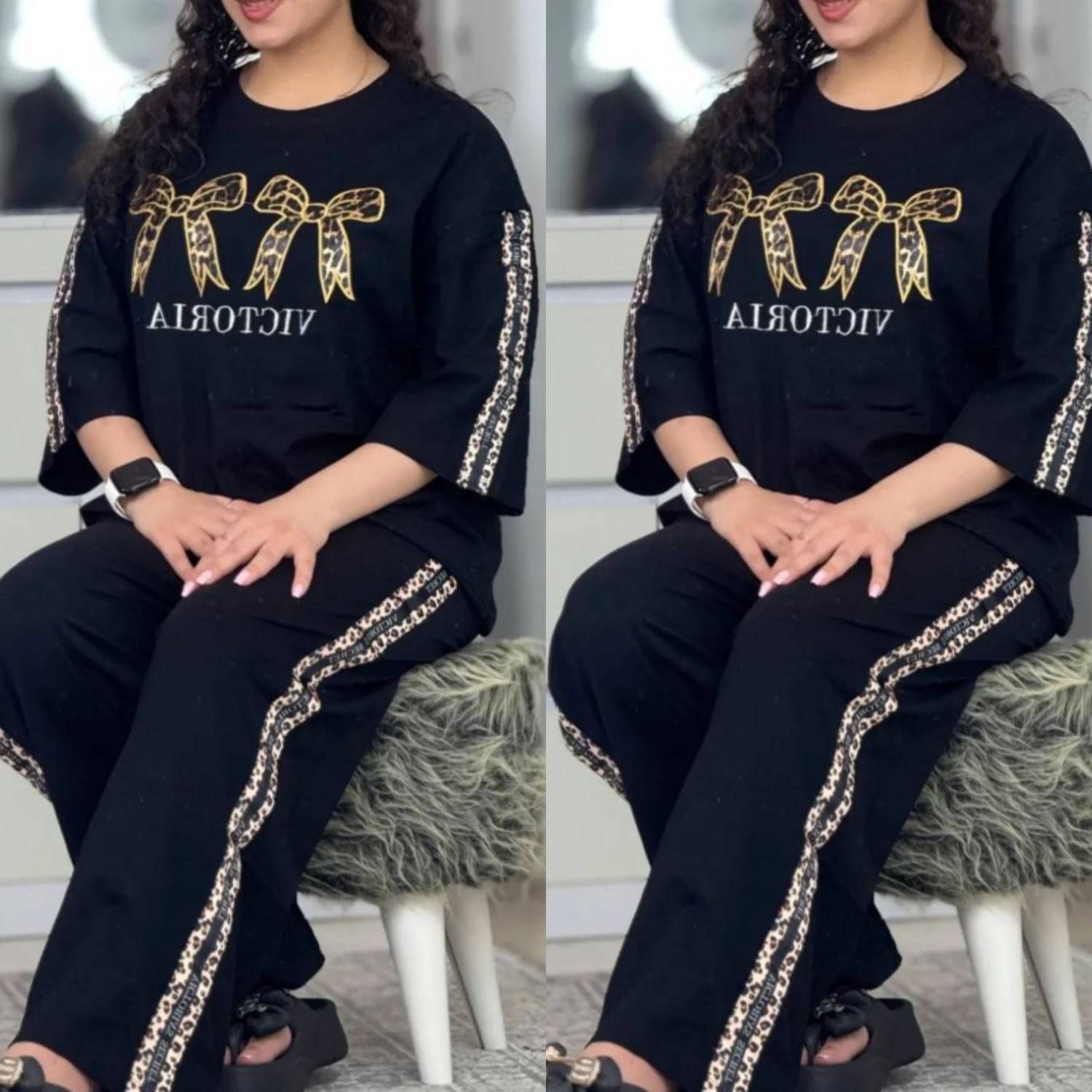 تیشرت وشلوار زنانه ست آرتینا کد N5190