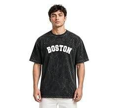 تیشرت سنگشور شده طرح BOSTON کد:Mr36