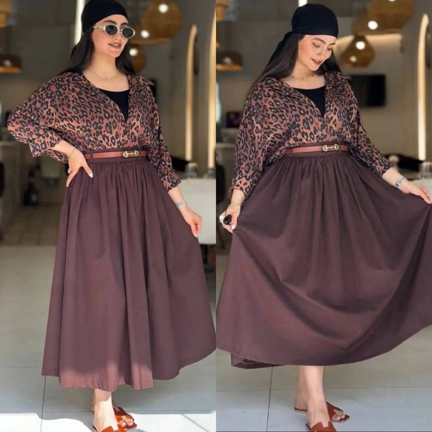 ست شومیز دامن جگوار کد:N18298