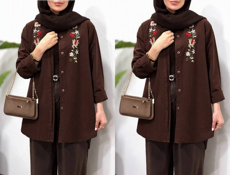 شومیز زنانه لاله کد:N23009
