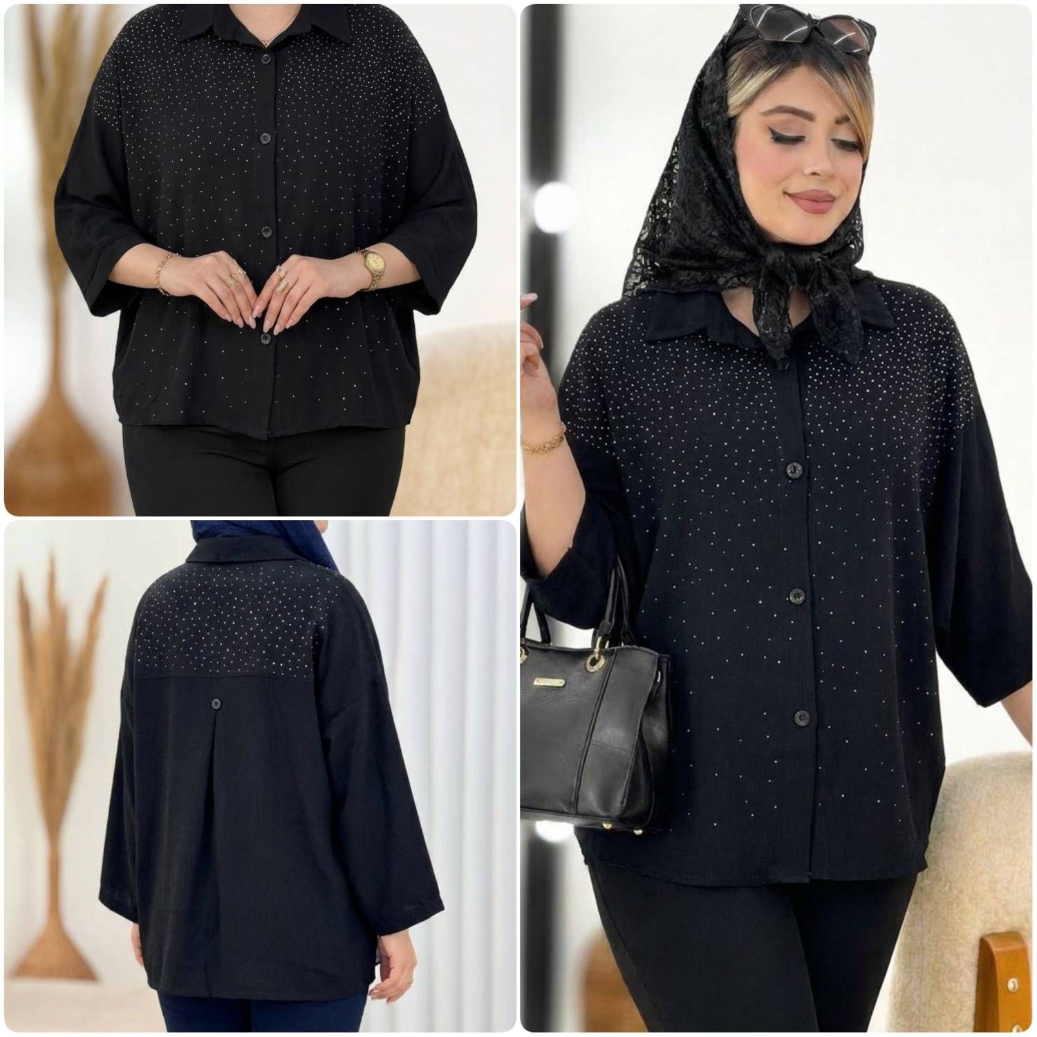 شومیز رخشان کد:L15308