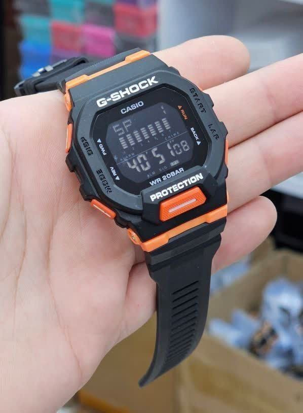 ساعت مردانه G _Shock ضد اب موتور تایلندی دو زمانه مناسب ورزشکاران دارای رنگبندی کد SH12001500